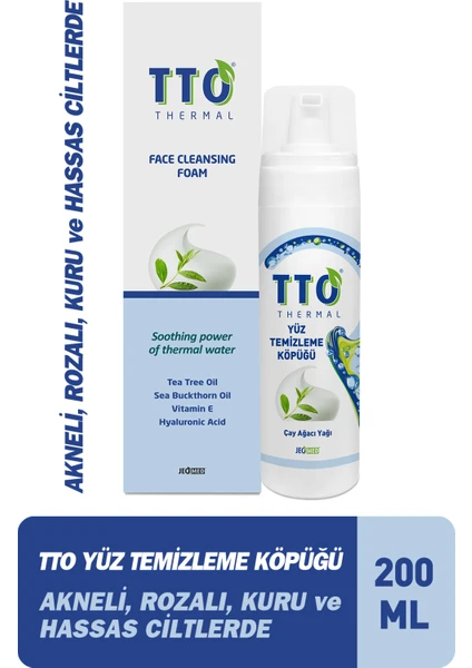 TTO Yüz Temizleme Köpüğü 200 ml