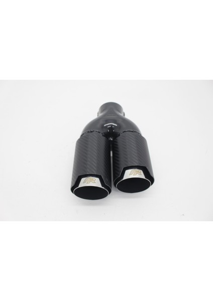 Akrapoviç Çiftli Karbon Egzoz Ucu Fr 2X76 Parlak Sağ