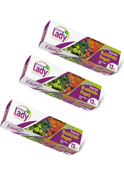 Buzdolabı Poşeti ( Küçük ) x 3 Paket