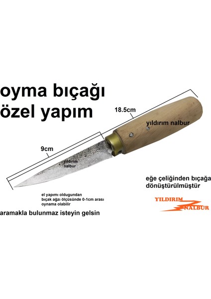Sivri Yontma Bıçağı Ahşap Oyma Aparatı Profesyonel Ahşap Oyma Aparatı Çelik Eğeden