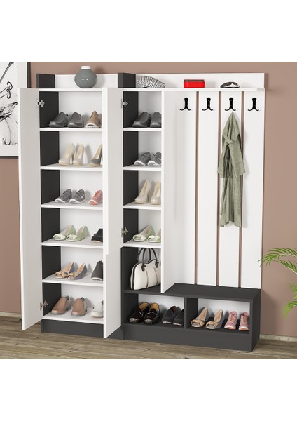 Lityum-1-3 Portmanto Vestiyer Ayakkabılık RS14 fırsatları
