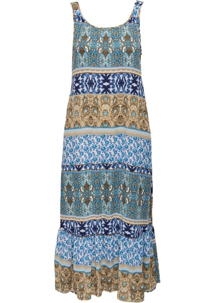 Onlalma Life Vıs Noemi Long Dress Aop Kadın Elbise - 15293455