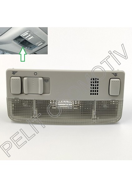 Transporter Ön Tavan Lambası Gri 3B0947105C