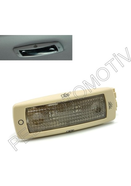 Golf (1998-2013) Arka Tavan Lambası 3B0947291B Bej