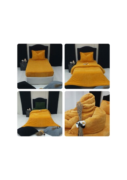 Welsoft Kumaş Tek Kişilik Nevresim Takımı Düz Desen