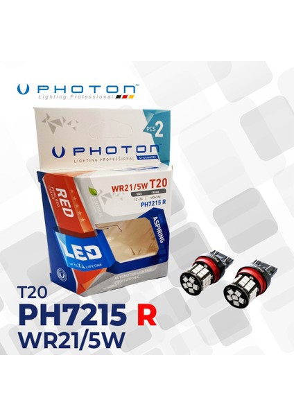 Photon 1016 Kırmız Dipsiz LED Takımı 35 LED