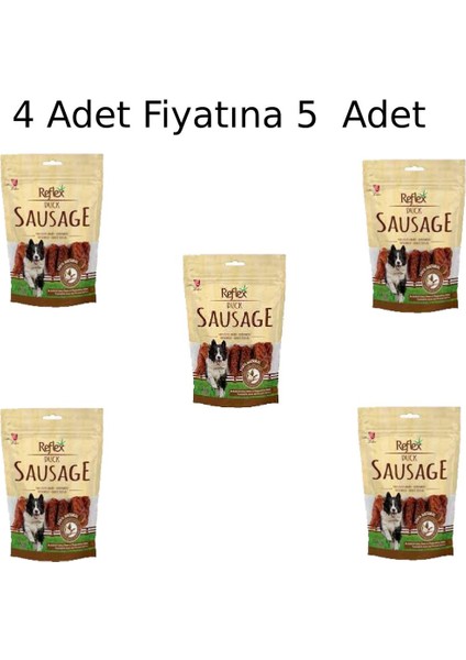 Sausage Ördekli Sosis Köpek Ödül Maması 80 gr