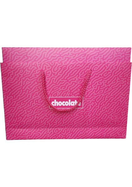 Çikolata Kutusu Pembe Çantalı 750 gr