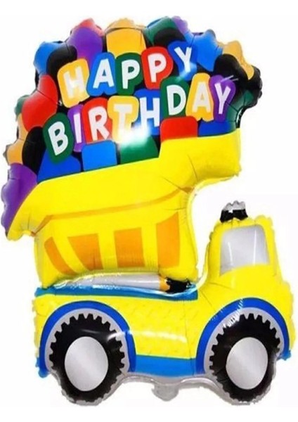 Happy Birthday Kamyon Folyo Balon