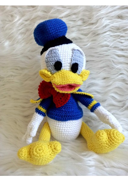 Bay ve Bayan Ördek Takımı Amigurumi Organik Oyuncak modelleri