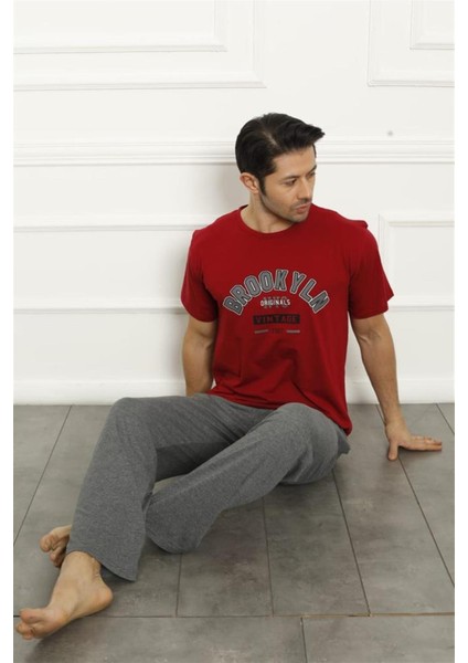 Akbeniz Baba Oğul Kırmızı Aile Pijama Takım Ayrı Ayrı Satılır 50102