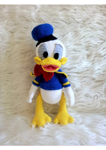 Bay ve Bayan Ördek Takımı Amigurumi Organik Oyuncak indirimleri