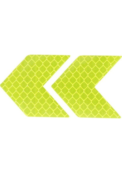 Ok Şerit Reflektörlü Yansıtıcı Sticker Etiket