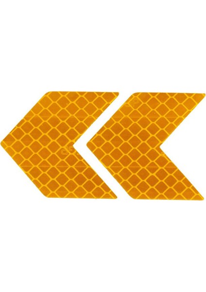 Ok Şerit Reflektörlü Yansıtıcı Sticker Etiket