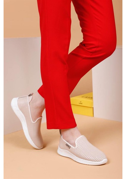 Ciragio Bej Renkli Kadın Klasik Yazlık Günlük Ayakkabı fiyatları