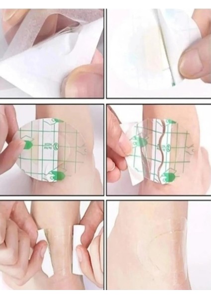 10 Adet Bebek Su Geçirmez Kulak Koruyucu Yapışkanlı Bant Seti