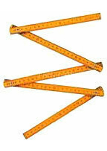 Katlanır Ahşap Metre 1mt.