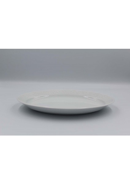 6'Lı Bahar Dalı 30 Cm Kayık Tabak Dekorsuz fiyatları