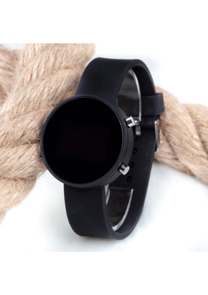 Watch LED Black Dijital Silikon Bileklik Kol Saati ST-303481 fırsatları