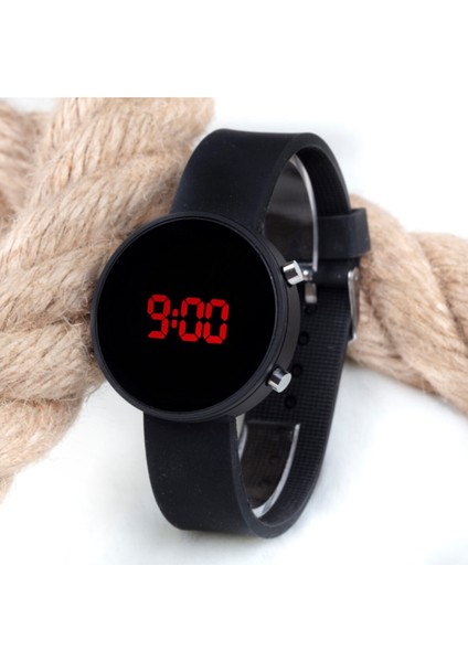 Watch LED Black Dijital Silikon Bileklik Kol Saati ST-303481 indirimleri