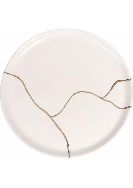 Spirits Altın Yaldız Düz Tabak 28 Cm 04alm007039