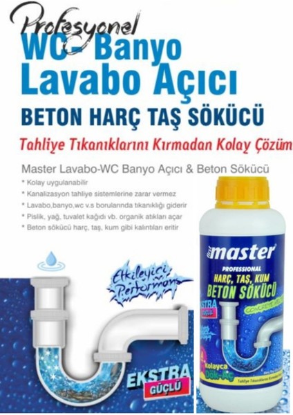 Beton Harç Kum Gibi Kalıntıları Eritir Lavabo Tuvalet Banyo Açıcı 1000GR -1 kg modelleri