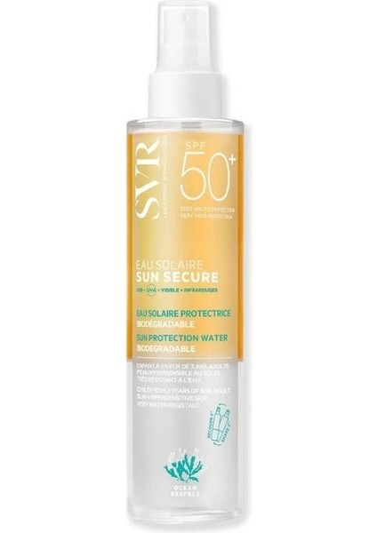 Eau Solaire Sun Secure SPF50+ Güneş Koruyucu Su 200 ml