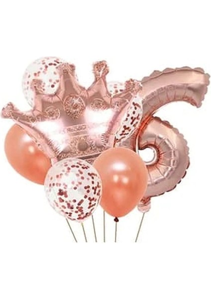 Çıtıpıtıstore Rose Gold Yaş Balon Seti