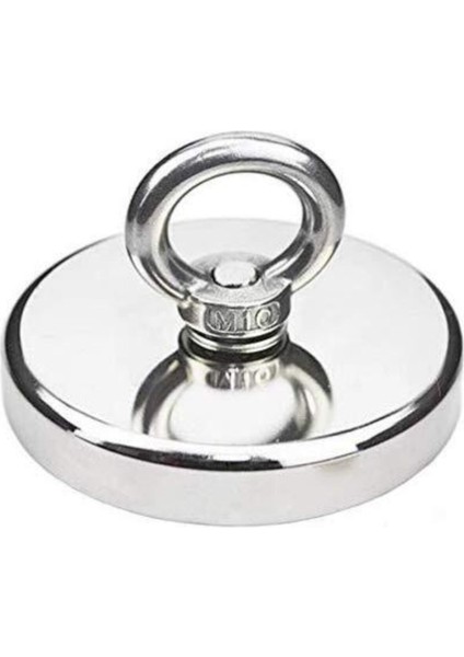 Magnet Fishing, 80MM Askılı Güçlü Büyük Neodyum Mıknatıs, Kurtarma Mıknatısı