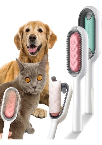 Kedi Köpek Tüy Saç Tımar Temizleme Fırçası Tarağı