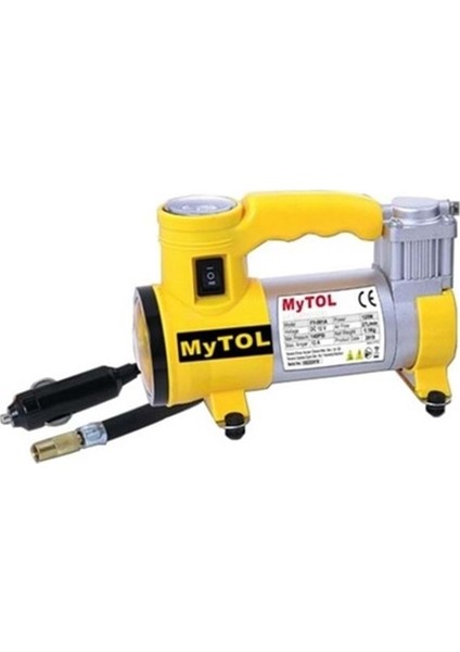 12V Metal Gövde Elektrikli Hava Kompresörü FY-001A Kıt