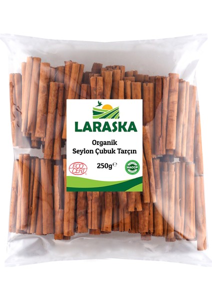 Organik Seylon Çubuk Tarçın 250G