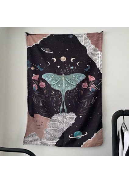 The Moth College Duvar Örtüsü - Wall Tapestry I 70 x 100 cm