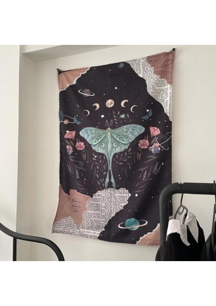 The Moth College Duvar Örtüsü - Wall Tapestry I 70 x 100 cm