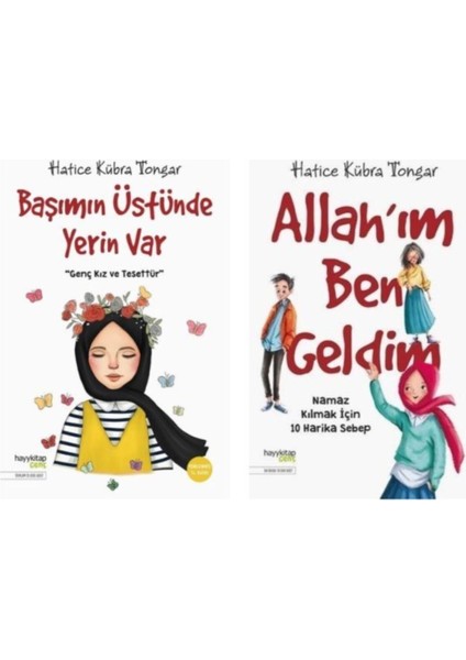 Allahım Ben Geldim + Başımın Üstünde Yerin Var (2 Kitap) Hatice Kübra Tongar