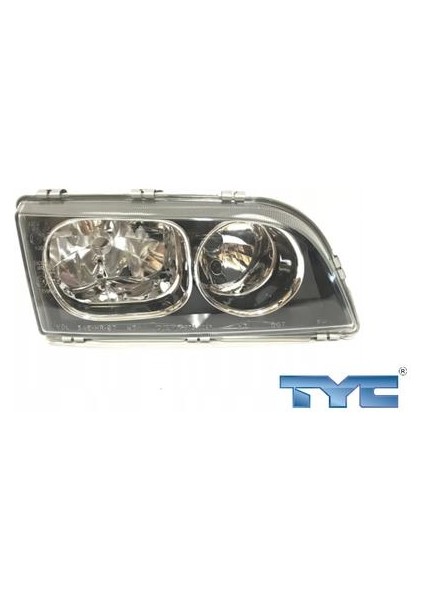 Volvo S40 V40 Ön Sağ Far Siyah Taban 2003-2004 30899879