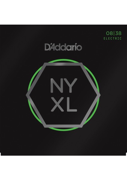 NYXL0838 Extra Super Light Takım Tel - Elektro Gitar Teli 008-038