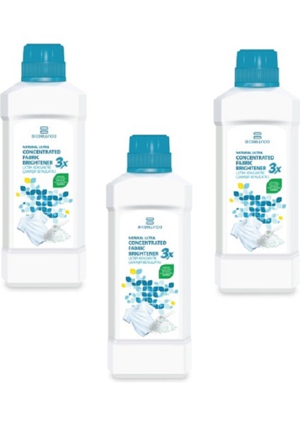 3 x Ultra Konsantre Çamaşır Beyazlatıcı 750 gr 3 Adet