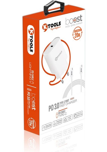 Boost Pd Travel Charger 20W/WITH USB C Type modelleri