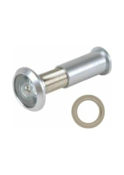 Zp-06 Kapı Dürbünü Krom Uzun 180° 50-75MM