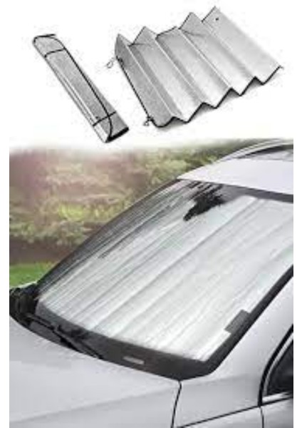 Perde Güneşlik Balonlu Metalize Nikelaj Taksi 130X60CM KOD:4953715 fiyatları