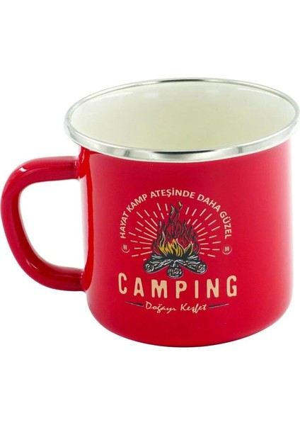Retro Emaye Kupa Bardak 330 cc [camping] indirimleri