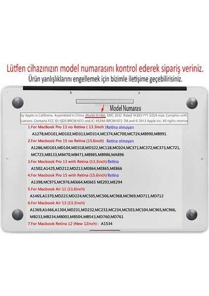 Smartshell Macbook Air 11" A1465 / A1370 Koruma Kılıf - Haze Purple