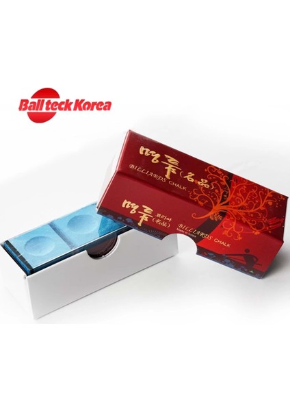 Ball Teck Korea 3 Lü Bilardo Istaka Tebeşiri