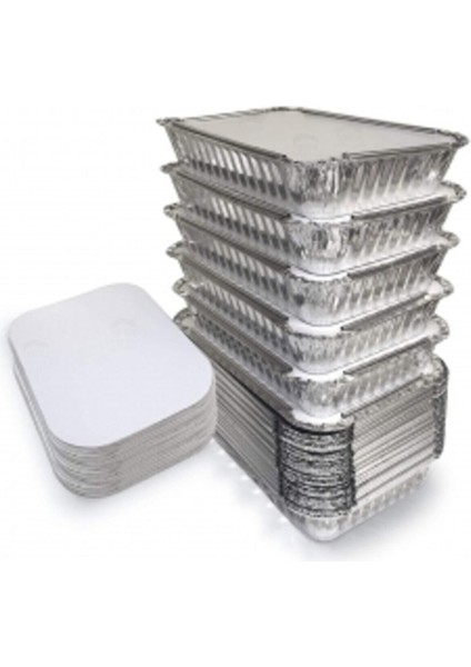 Alüminyum Kapaklı Kase 350 gr Paket 50'li