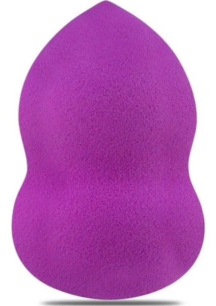 Fondöten Süngeri Mor Renkli Yıkanabilir Makyaj Süngeri Günlük Kullanım İçin