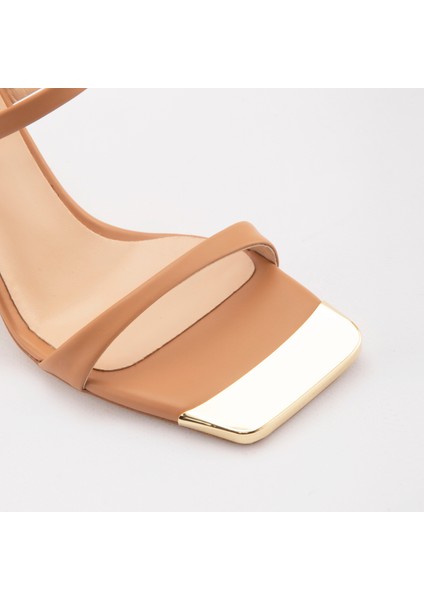 Jaen-Tr Sandalet Terlik - Bej indirimleri