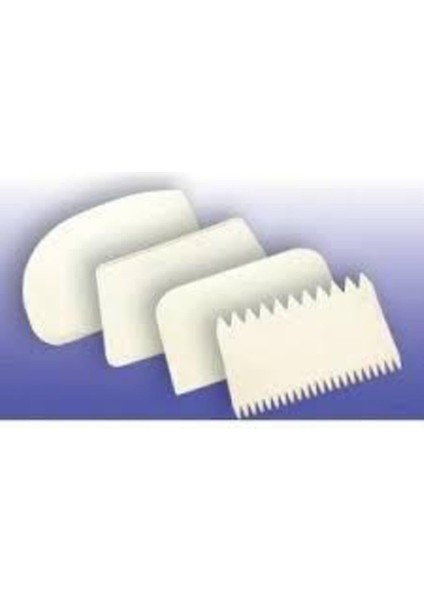 Küçük Hamur Kazıyıcı 4'Lü Set Kod:1021