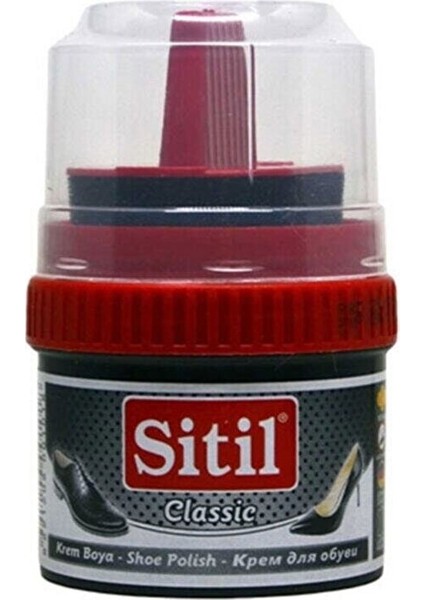 Melek Store  Sitil Classic Siyah Ayakkabı Boyası 60GR