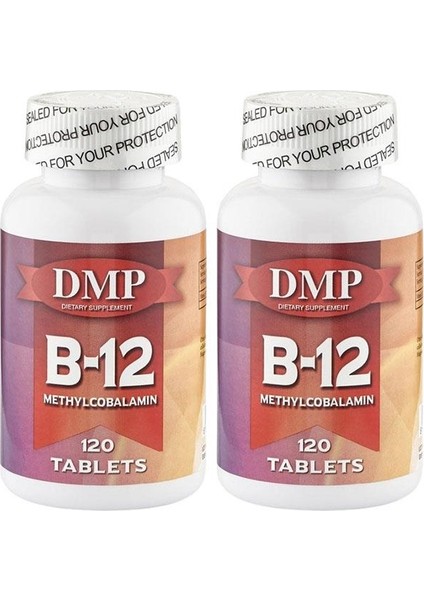 Vitamin B12 Vitamini Methylcobalamin 2 x 120 Tablet